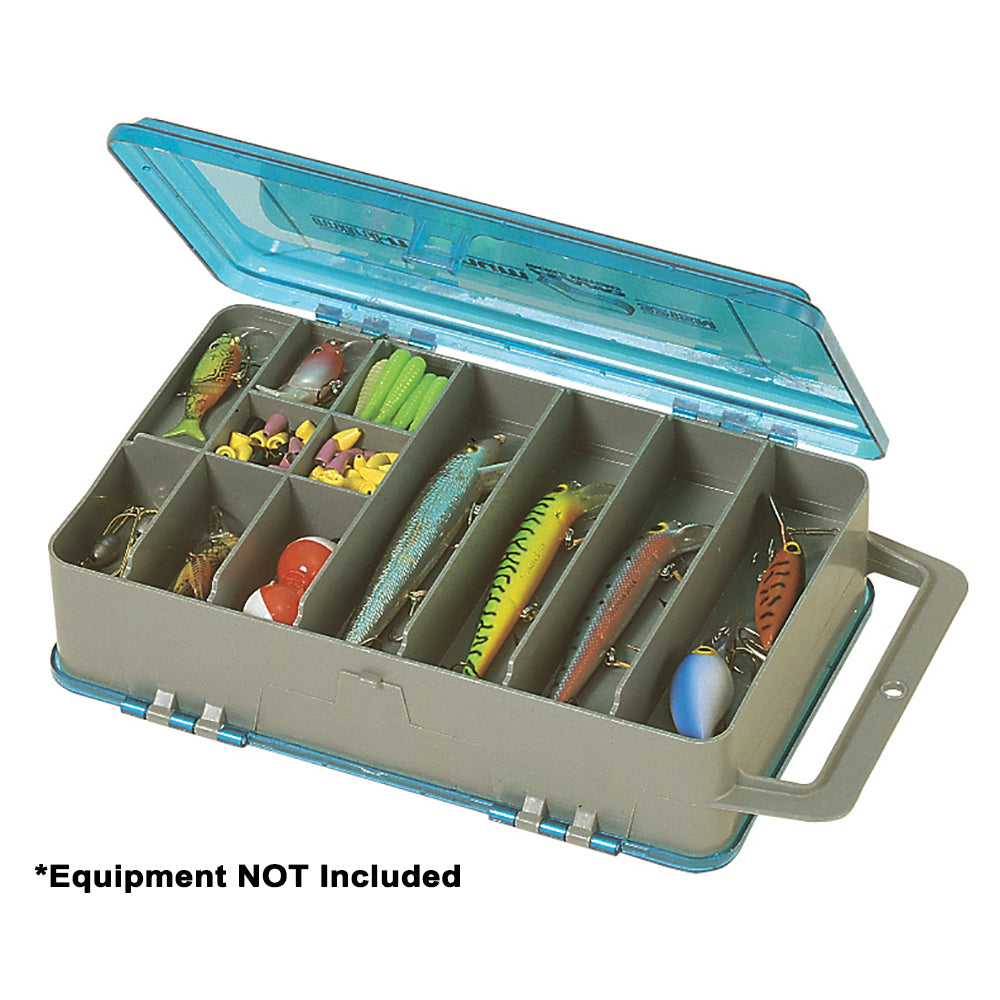 Plano Double-Sided Tackle Organizer Medium - Silver/Blue - Boat Gear USA