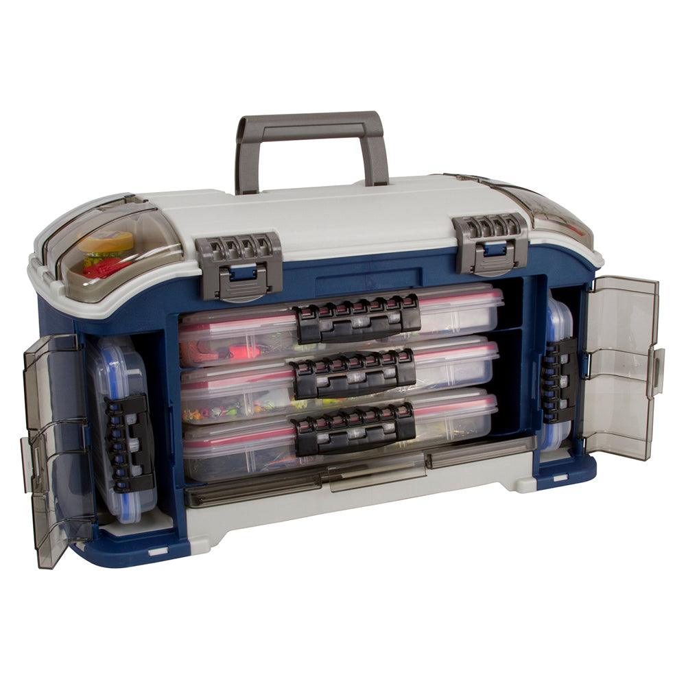 Plano Elite™ Series Angled Tackle System 3700 - Blue - Boat Gear USA