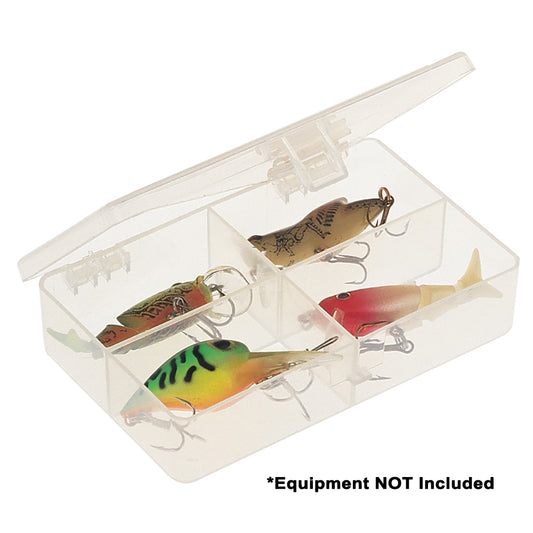 Plano Four-Compartment Tackle Organizer - Clear - Boat Gear USA