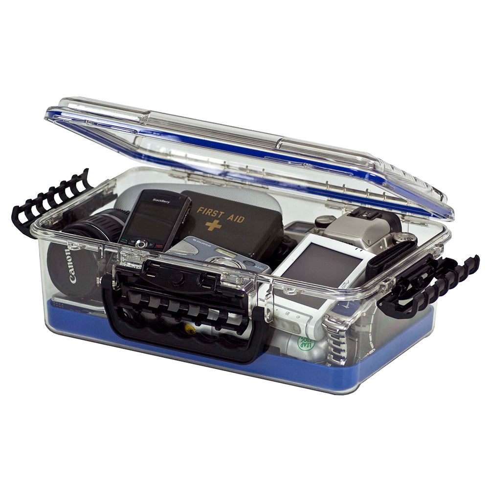 Plano Guide Series™ Waterproof Case 3700 - Blue/Clear - Boat Gear USA