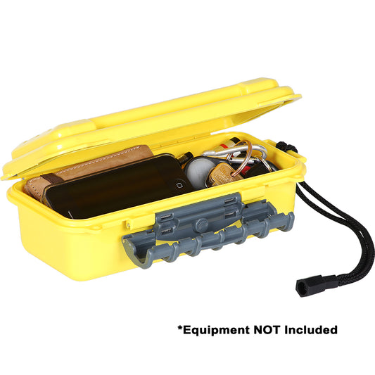 Plano Medium ABS Waterproof Case - Yellow - Boat Gear USA