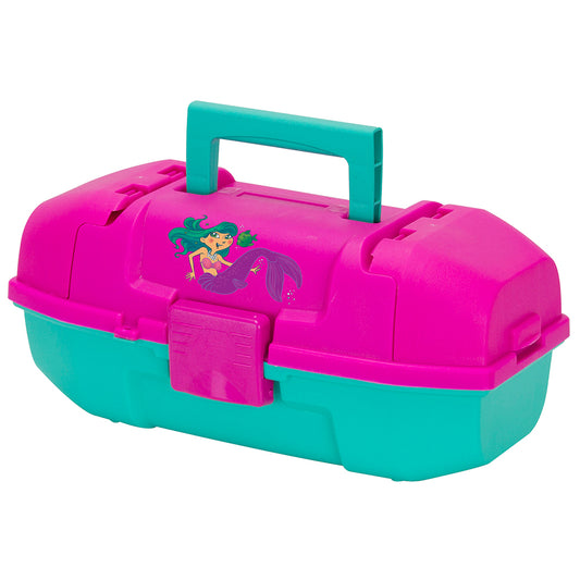 Plano Youth Mermaid Tackle Box - Pink/Turquoise - Boat Gear USA