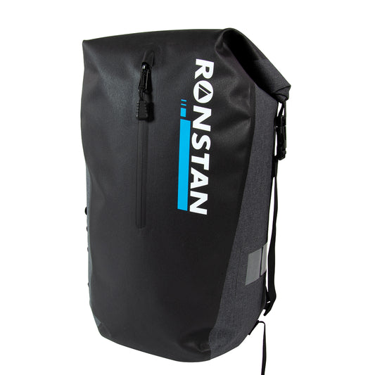 Ronstan Dry Roll Top - 30L Bag - Black & Grey - Boat Gear USA