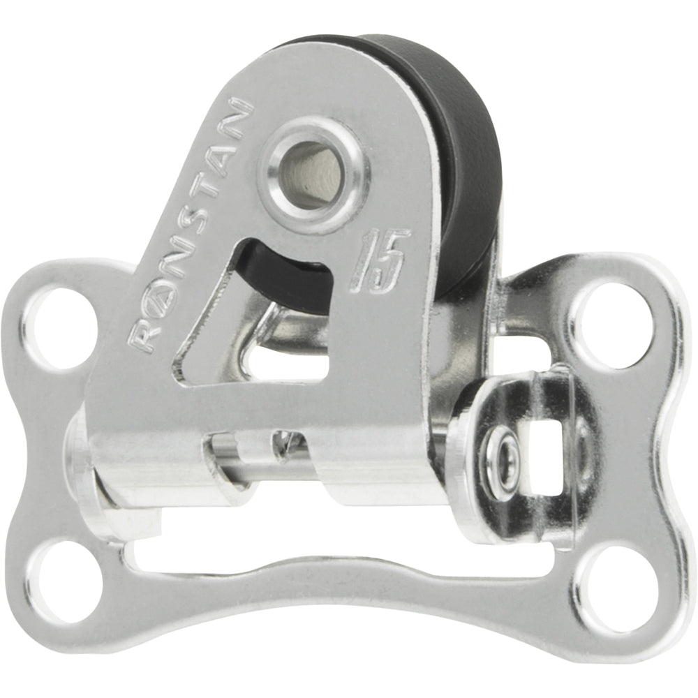 Ronstan Series 15 Ball Bearing Utility Block - Pivoting Lead Block - Boat Gear USA