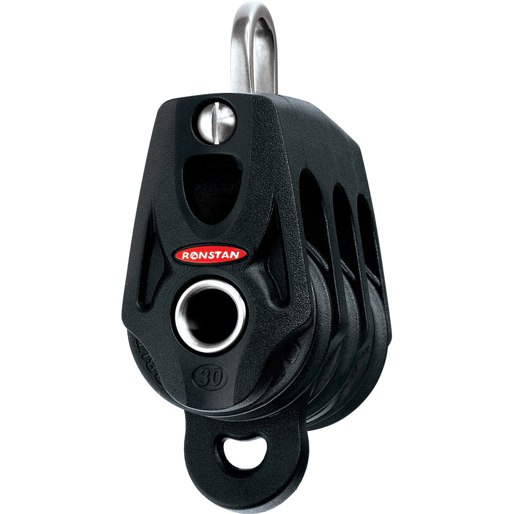 Ronstan Series 30 Ball Bearing Orbit Block - Triple - Becket - Boat Gear USA