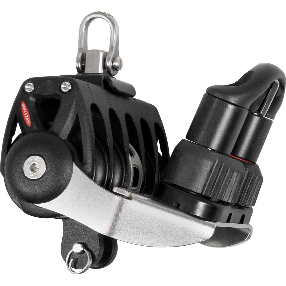 Ronstan Series 40 Orbit RT Block w/Quin, Becket, Cleat & Swivel - Boat Gear USA