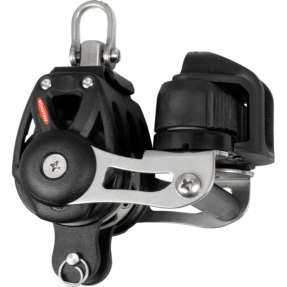 Ronstan Series 40 Orbit RT Triple Block w/Becket, Cleat & Swivel - Boat Gear USA