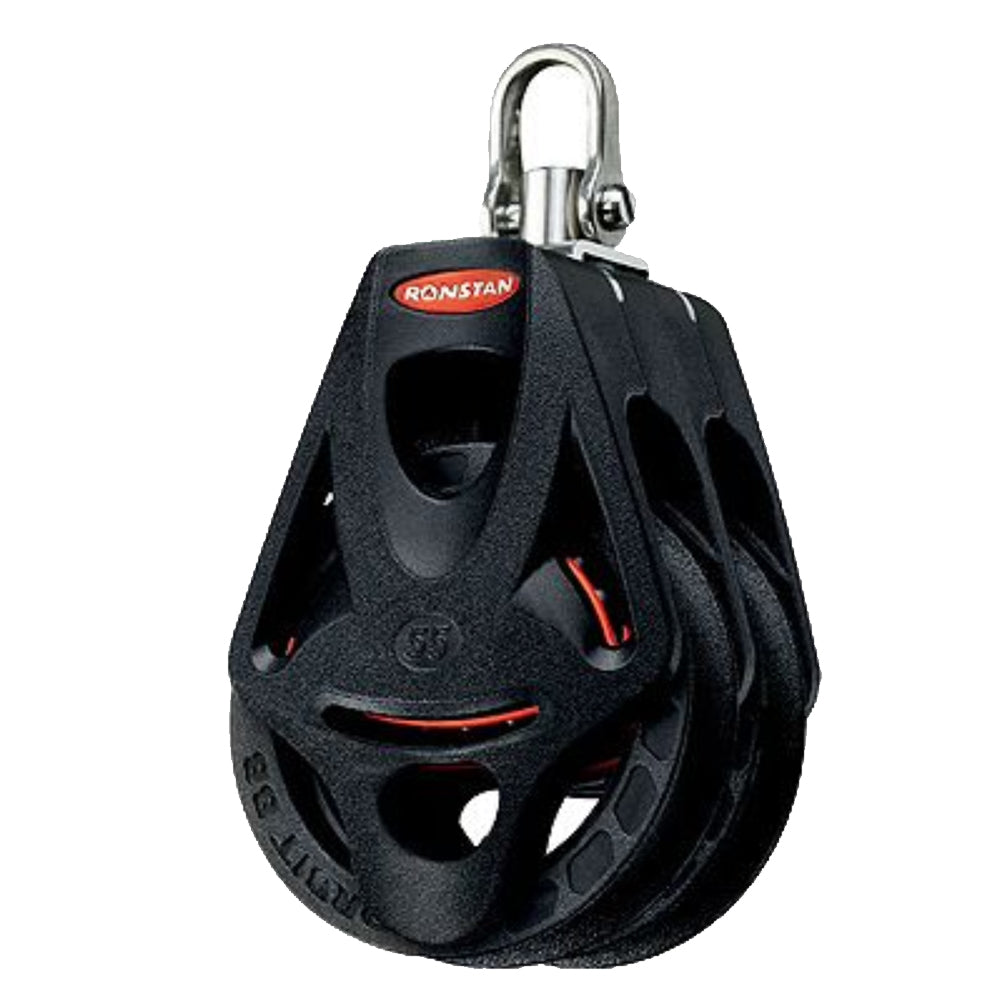 Ronstan Series 55 BB Orbit Block, Double Becket Swivel - Boat Gear USA