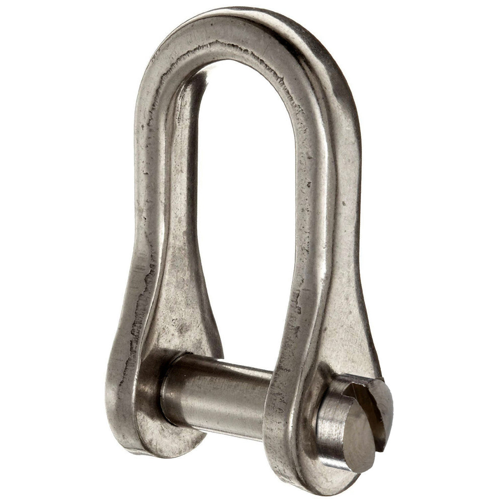 Ronstan Standard Dee Slotted Pin Shackle - 5/32" Pin - 1/2"L x 5/16"W - Boat Gear USA