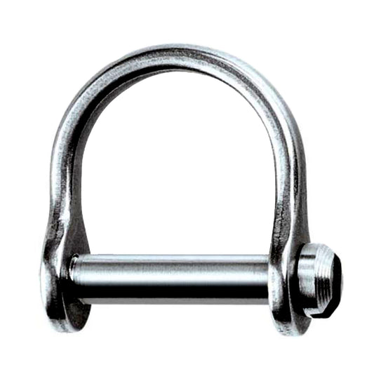 Ronstan Wide Dee Shackle - 1/8" Pin - 15/32"L x 11/32"W - Boat Gear USA