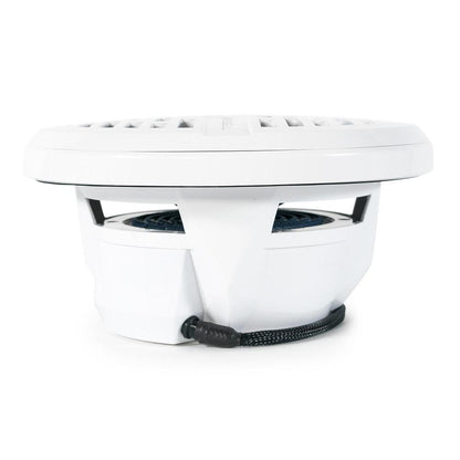 Roswell R1 8” Marine Speakers - White - 100W RMS & 200W Peak Power - Boat Gear USA