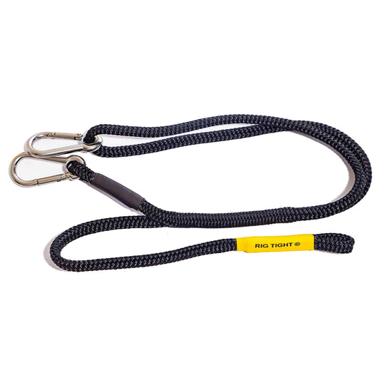 RIGGIES Gunwale Mount Adjustable Tension Outrigger Shock Cords – 2 pack