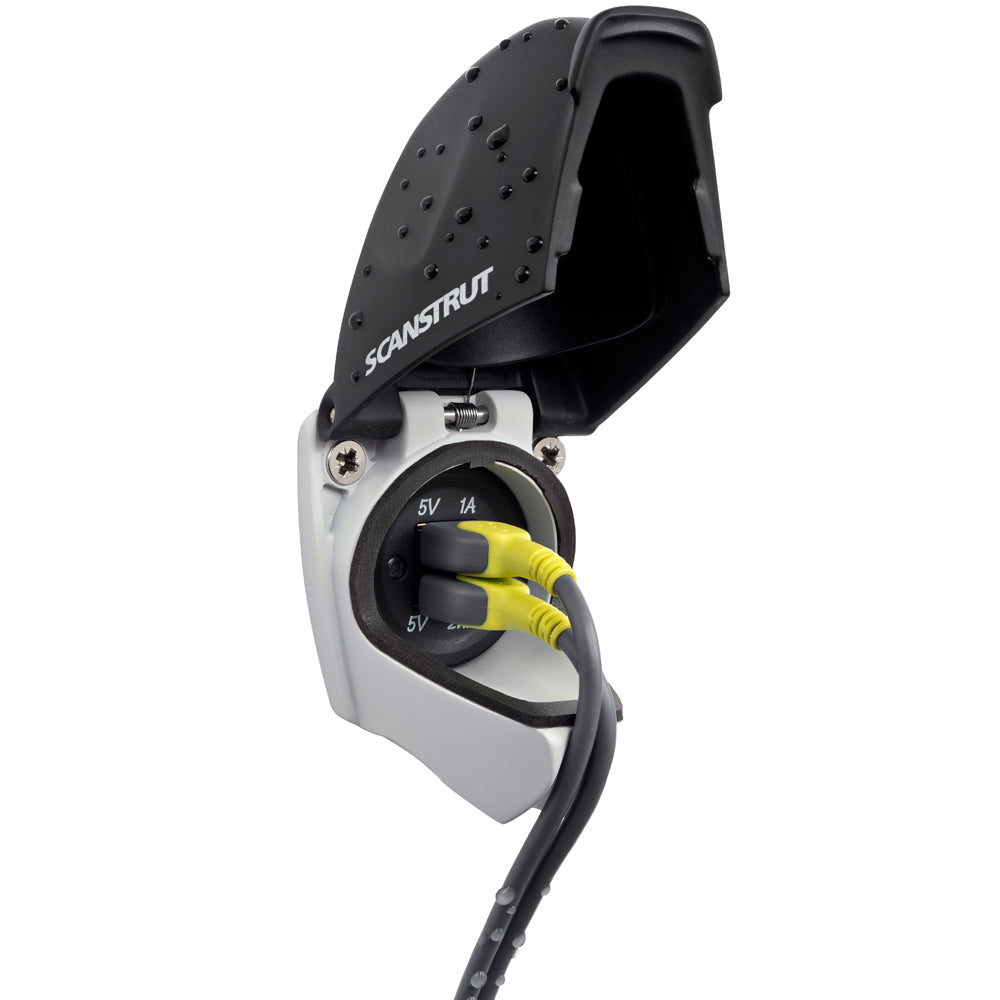 Scanstrut ROKK SC-USB-01 Waterproof USB Socket - Dual Port - Boat Gear USA