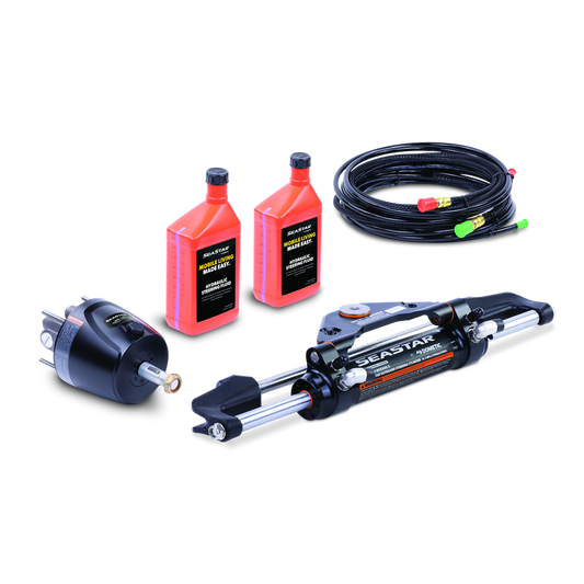 SEASTAR - HYDRAULIC STEERING KIT 22' - HK6322A-3 - Boat Gear USA