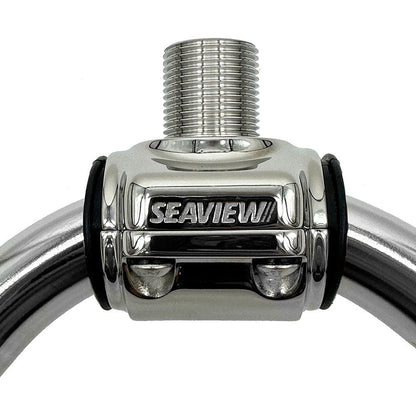 Seaview 316 Stainless Steel Antenna Rail Mount - 1" - 1-1/4" Rails - Boat Gear USA