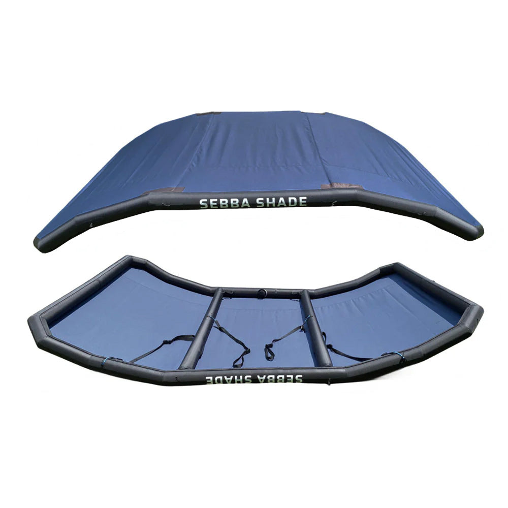 Sebba Shade 6 x 9 ft. Blue Sun Shade f/Boats Up To 28' - Boat Gear USA