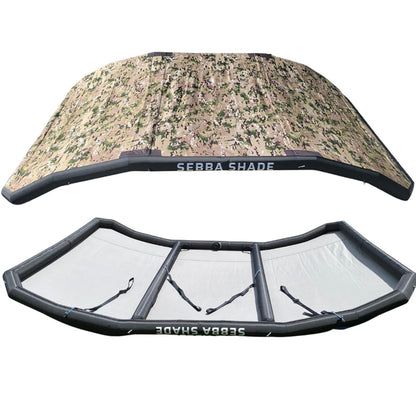 Sebba Shade 6 x 9 ft. Camo Sun Shade f/Boats Up To 28' - Boat Gear USA