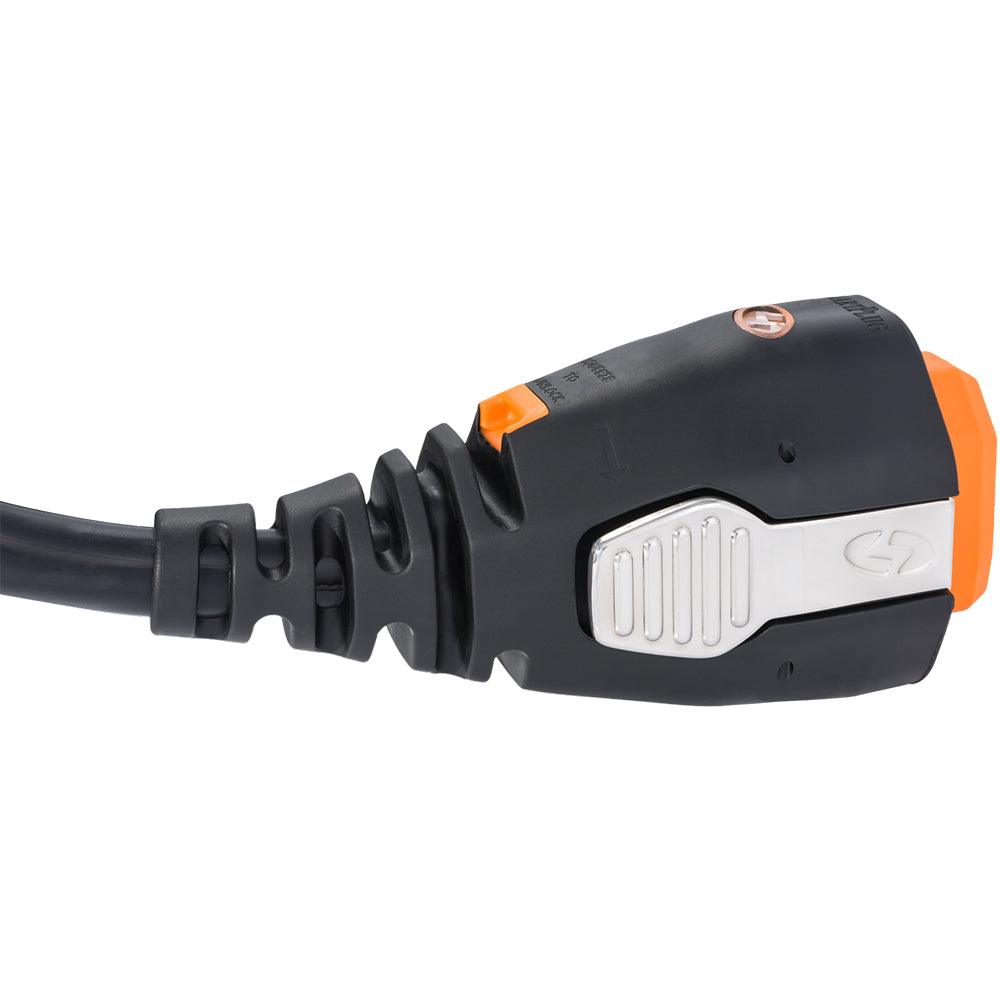 SmartPlug RV Kit 30 AMP Dual Configuration Cordset & White Inlet Combo - 30' - Boat Gear USA
