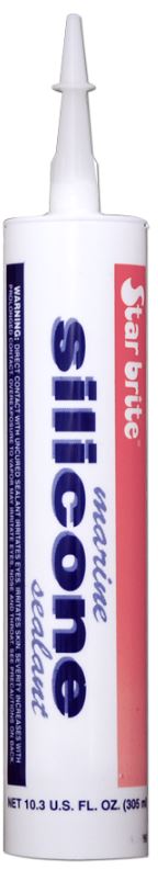 STAR BRITE - SILICONE SEALANT 10.3OZ BLK - CA - 082123 - Boat Gear USA