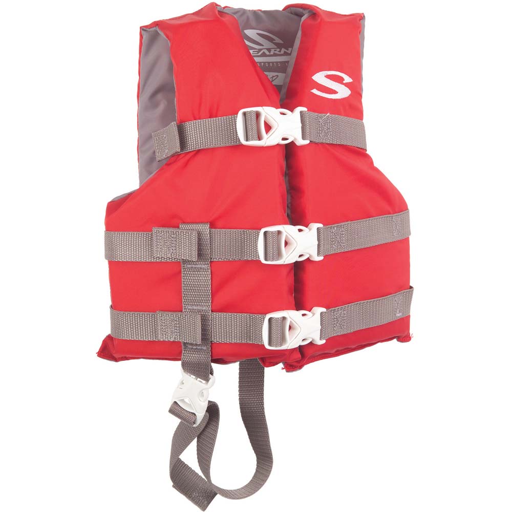 Stearns Classic Series Child Vest Life Jacket - 30-50lbs - Red - Boat Gear USA