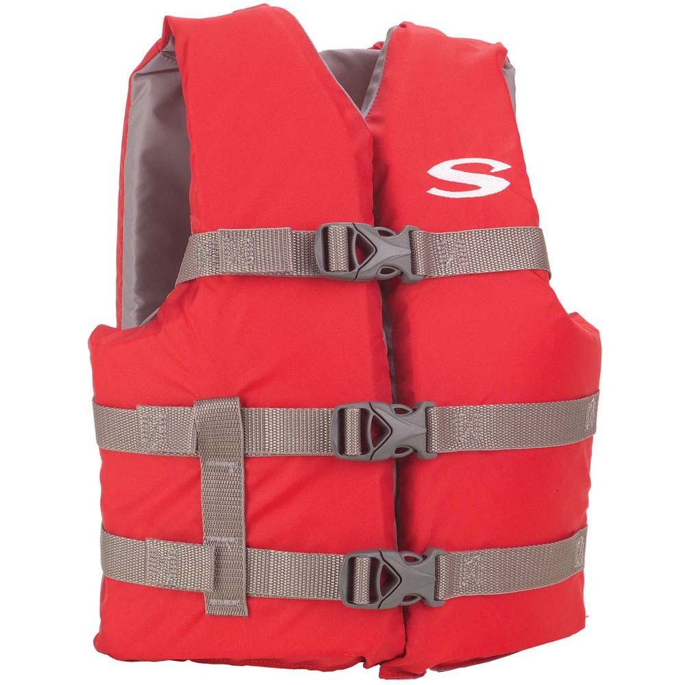 Stearns Youth Classic Vest Life Jacket - 50-90lbs - Red/Grey - Boat Gear USA