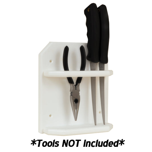 TACO Poly Knife & Plier Holder - White - Boat Gear USA