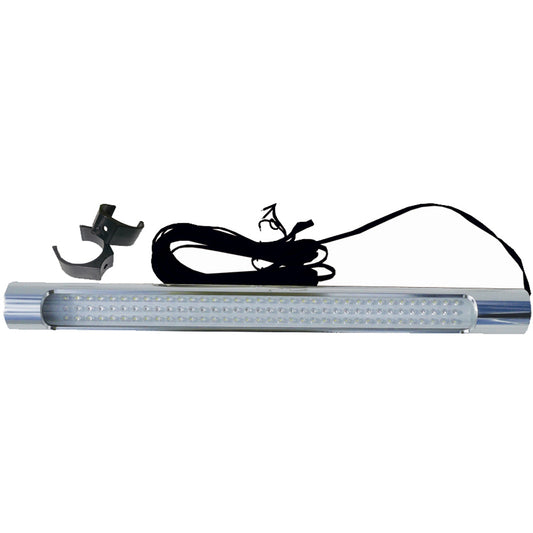 Taco T-Top Tube Light w/Aluminum Housing - White/Blue LEDs - Boat Gear USA