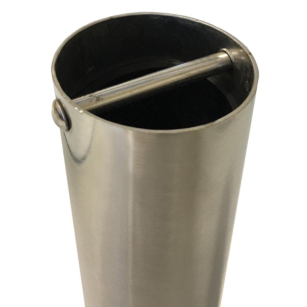 Tigress Economy Stainless Steel Gunnel Mount Rod Holder- 15° - Boat Gear USA