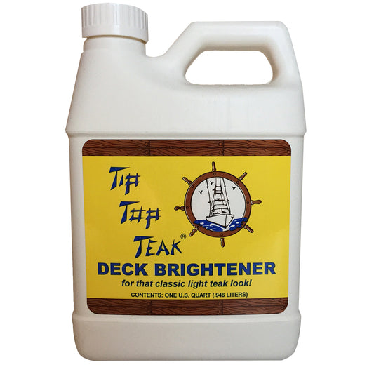 Tip Top Teak Deck Brightener - Quart - Boat Gear USA