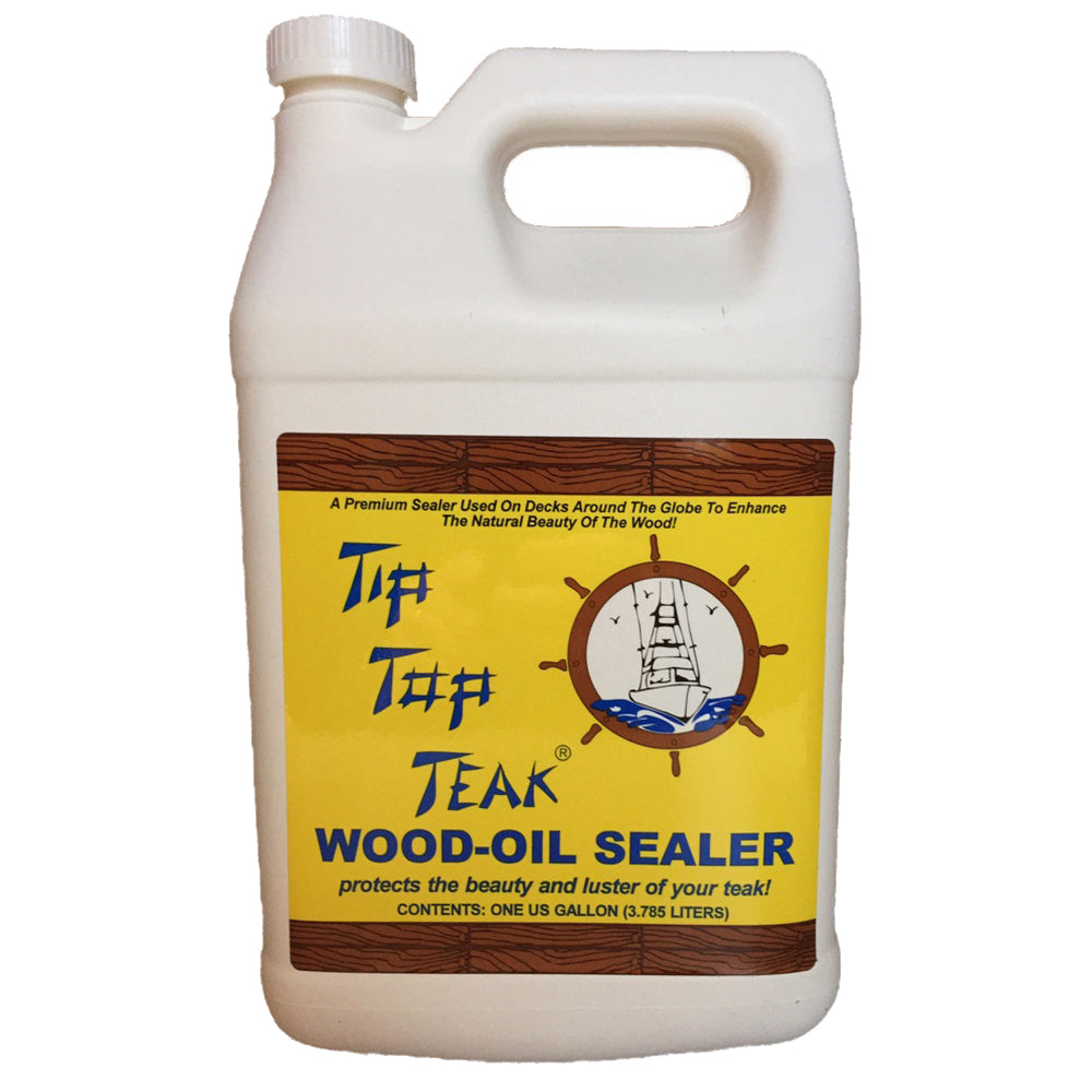 Tip Top Teak Wood Oil Sealer - Gallon - Boat Gear USA