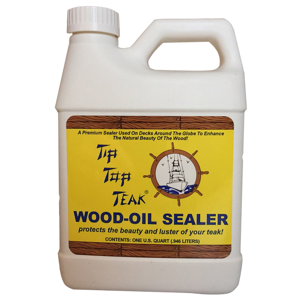 Tip Top Teak Wood Oil Sealer - Quart - Boat Gear USA