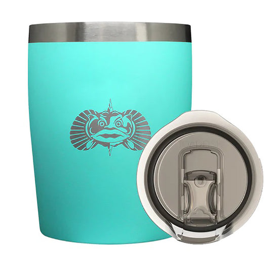 Toadfish Non-Tipping 10oz Rocks Tumbler - Teal - Boat Gear USA