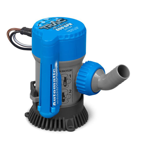 TRAC Outdoor Bilge Pump - 600 GPH - Automatic - Boat Gear USA