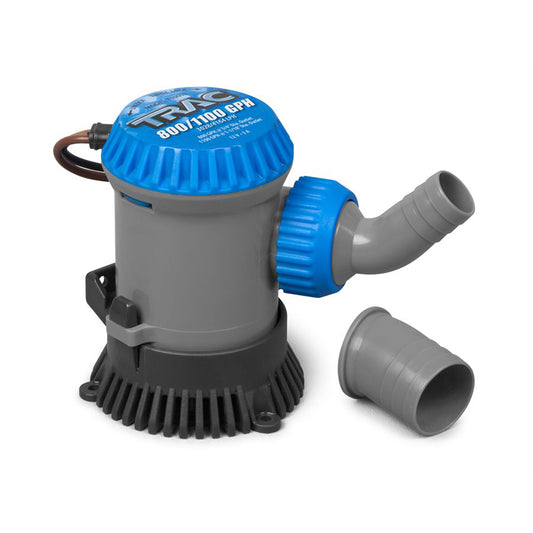 TRAC Outdoors Bilge Pump - 800/1100 GPH - Non-Automatic - Boat Gear USA