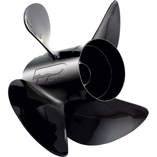 Turning Point Hustler® - Right Hand - Aluminum Propeller - LE1/LE2-1321-4 - 4-Blade - 13" x 21 Pitch - Boat Gear USA