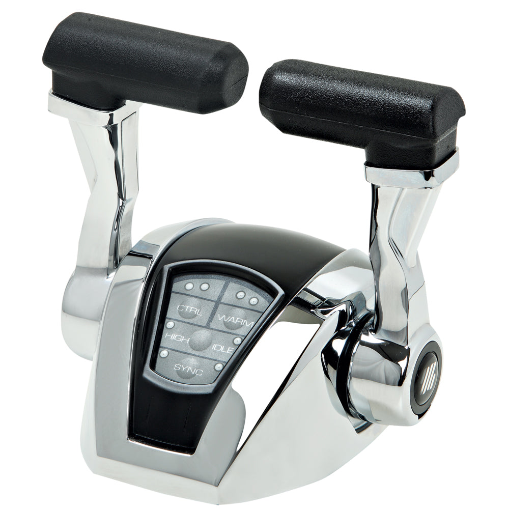 UFlex Power A Electronic Control Package - Dual Engine/Single Station - Electronic Throttle/Electronic Shift - Boat Gear USA