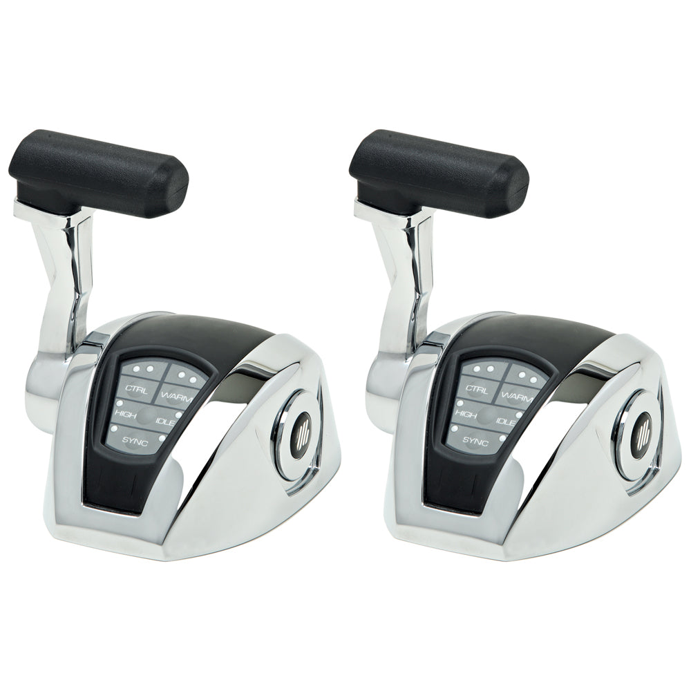 UFlex Power A Electronic Control Package - Single Engine/Dual Station - Mechanical Throttle/Electronic Shift - Boat Gear USA