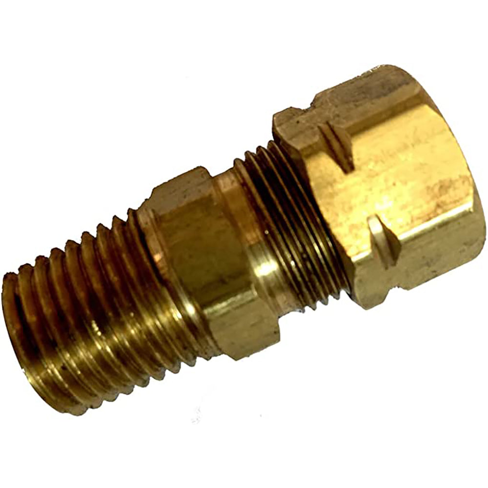 Uflex Straight Helm Fitting 1/4 NPT f/UP Comp Line & Autopilot Return Line - Boat Gear USA