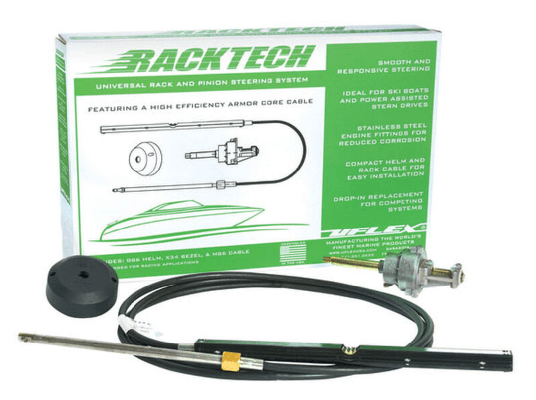 UFLEX USA - 14'RACK&PINION SYSTEM FOR DIST - RACKTECH14 - Boat Gear USA