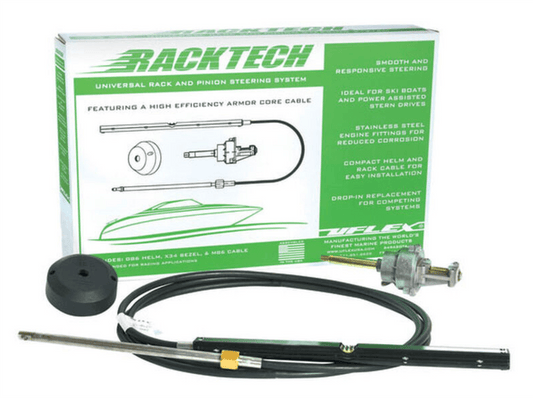 UFLEX USA - 18'RACK&PINION SYSTEM FOR DIST - RACKTECH18 - Boat Gear USA