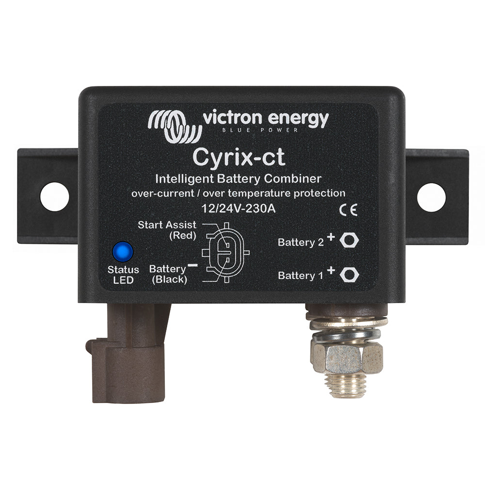 Victron Combiner 12/24V-230A Cyrix-CT Intelligent Combiner Microprocessor Controlled - Boat Gear USA