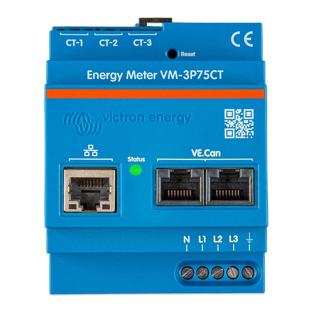 Victron Energy Meter VM-3P75CT Single + 3-Phase - Boat Gear USA