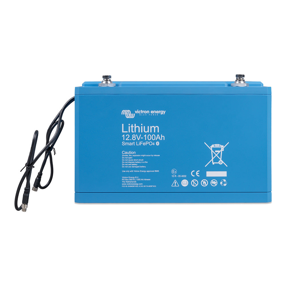 Victron Lithium Battery 12VDC - 100AH - Smart LifePO4 - Boat Gear USA