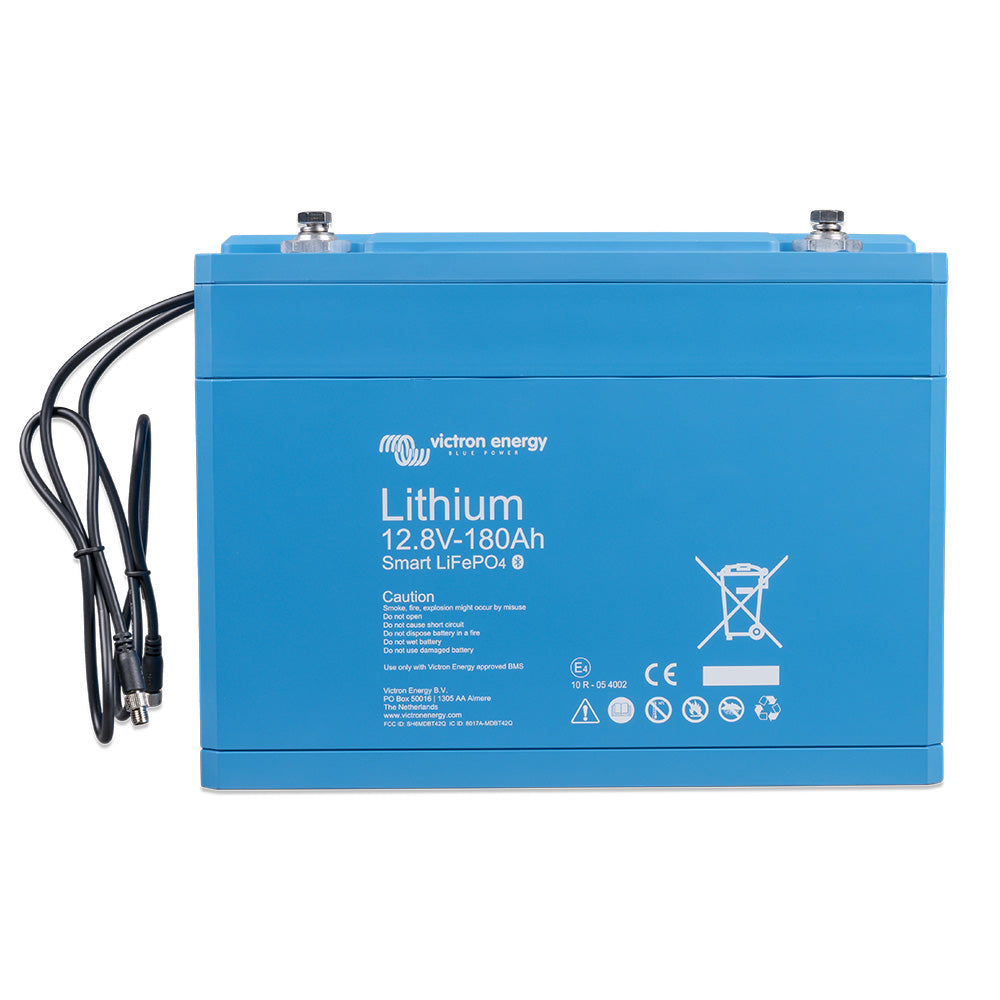 Victron Lithium Battery 12VDC - 180AH - Smart LifePO4 - Drop Ship Only f/$150 - Boat Gear USA
