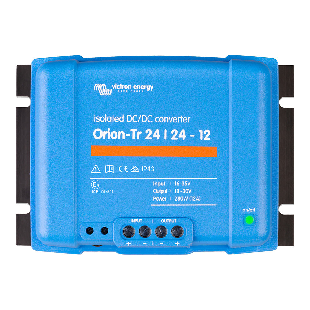 Victron Orion-TR Isolated DC-DC Converter - 24 VDC to 24 VDC - 280W - 12AMP - Boat Gear USA