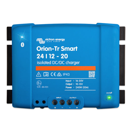 Victron Orion-Tr Smart 24/12-20A (240W) Isolated DC-DC Charger - Boat Gear USA