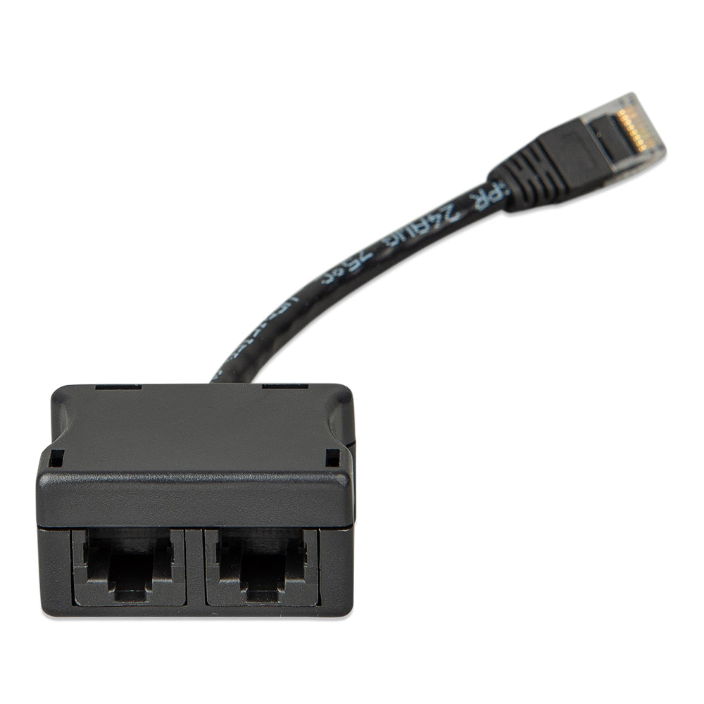Victron RJ45 UTP Splitter 1X Male - 2X Female - 15cm Cable - Boat Gear USA