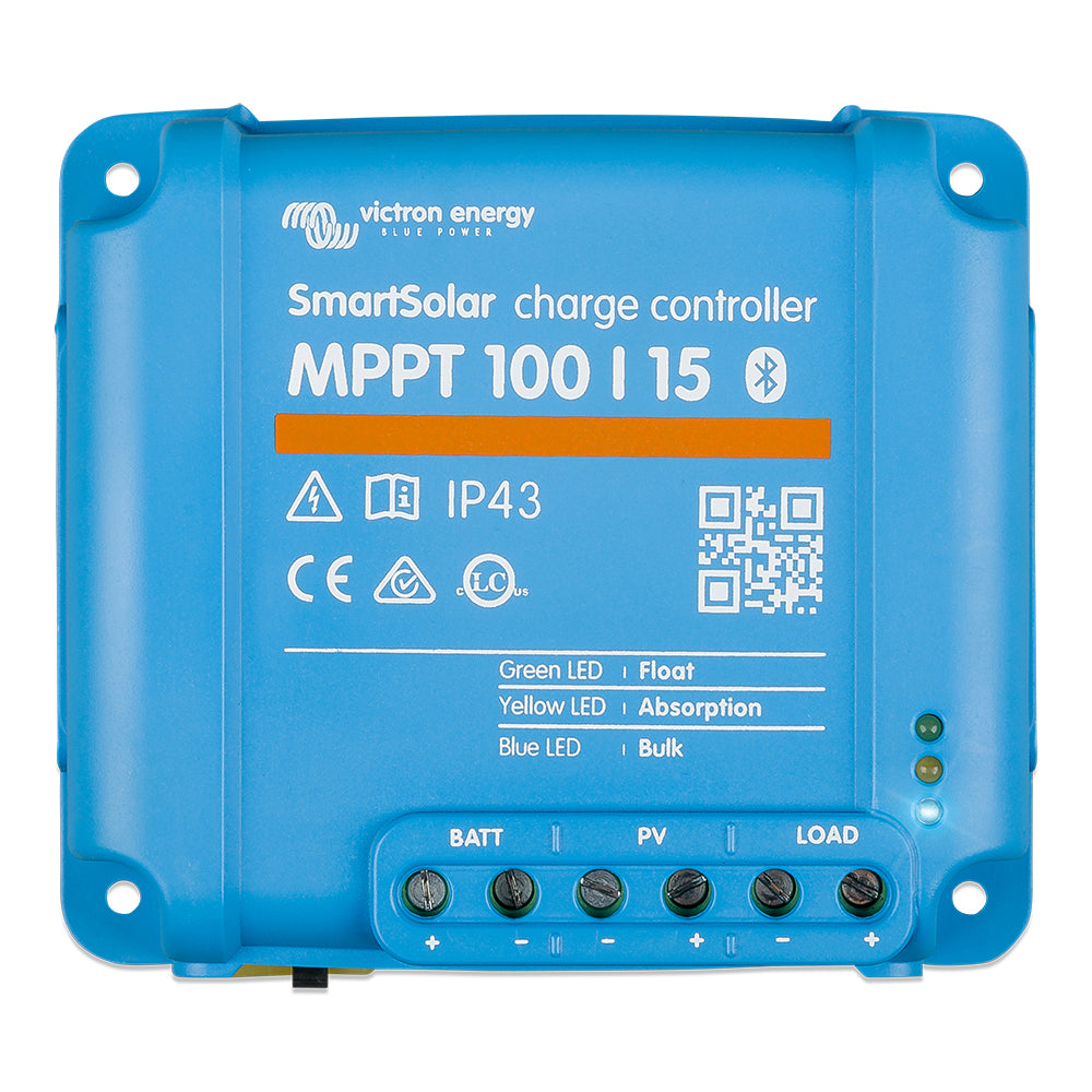 Victron SmartSolar MPPT Charge Controller - 100V - 15AMP - UL Approved - Boat Gear USA