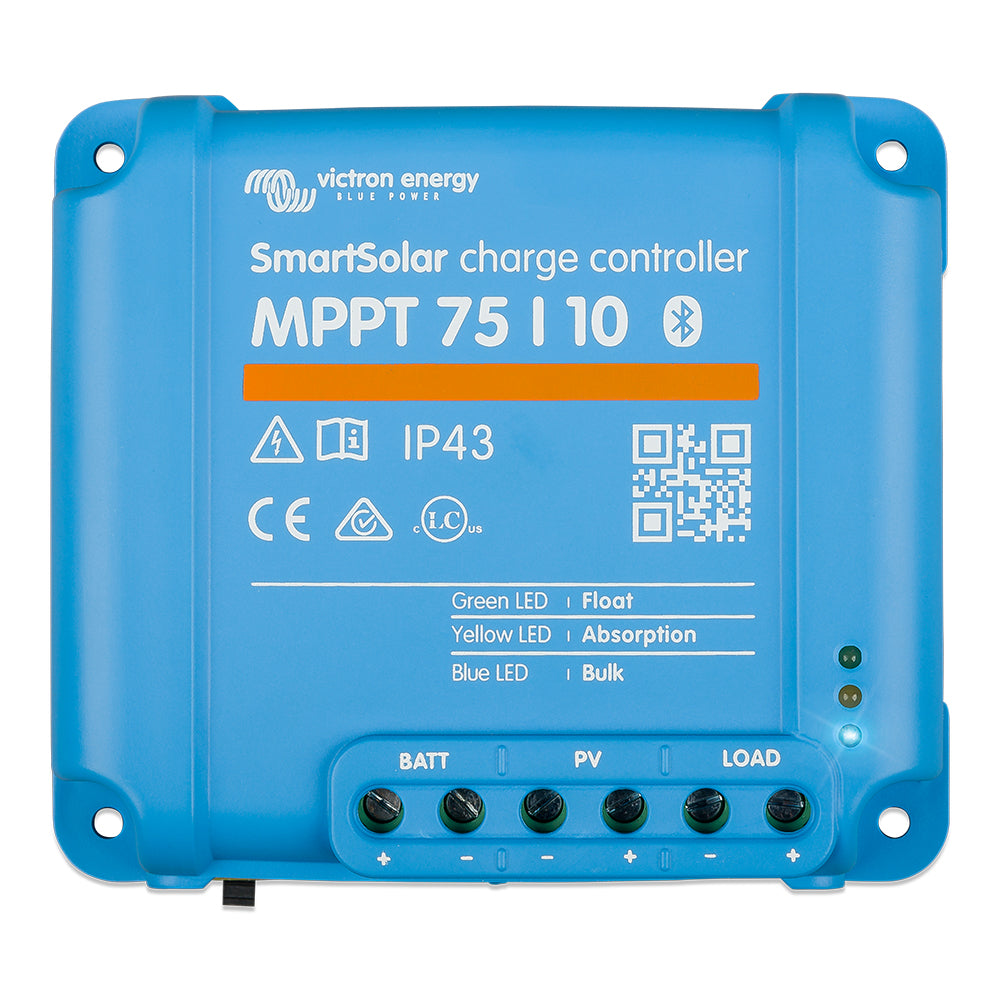 Victron SmartSolar MPPT Solar Charge Controller - 75V - 10Amp - UL Approved - Boat Gear USA