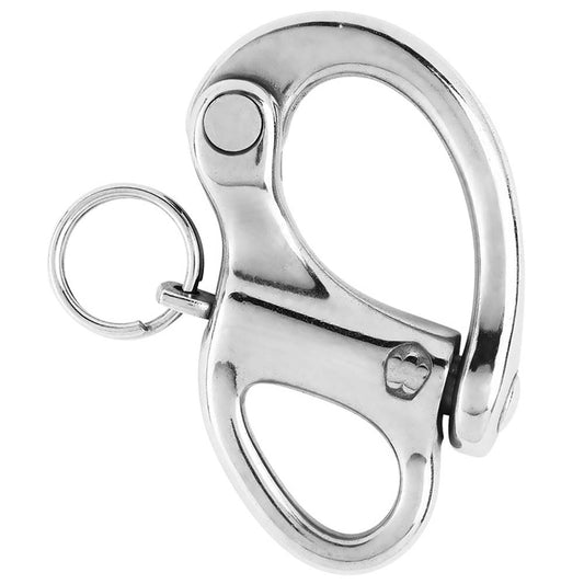 Wichard 2-3/4" Snap Shackle w/Fixed Eye - 70mm - Boat Gear USA